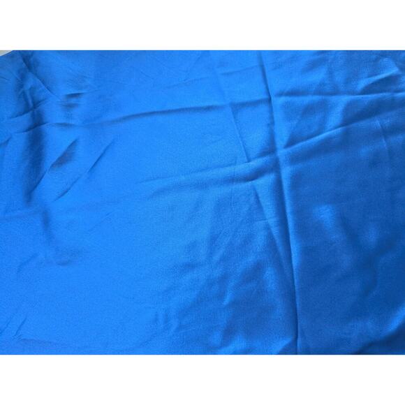 NWD Veronica Beard Sanderson Silk Satin Cowlneck Maxi Dress Gown SZ 6 Blue 2M456 - Picture 14 of 16